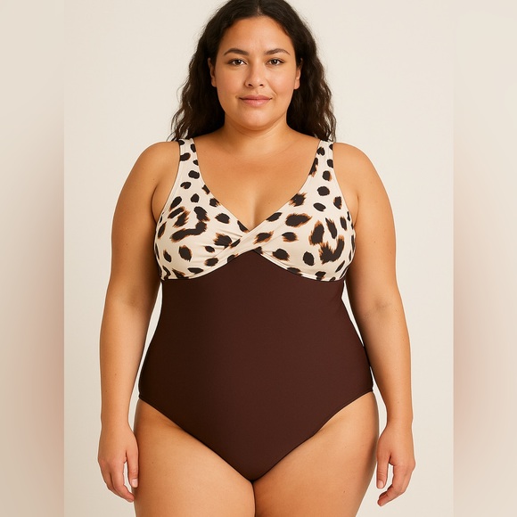 Cupshe Other - Cupshe leopard swimsuit